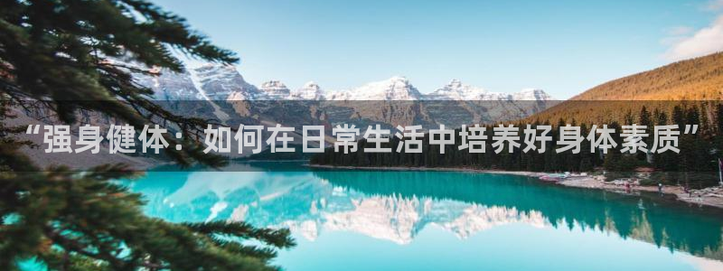 MK体育官方正版app神州：“强身健体：如何在日常生