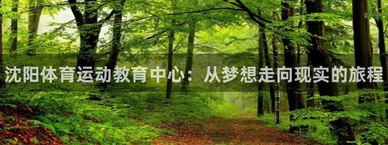 MK体育官网下载平台注册要钱吗安全吗：沈阳体育运动教