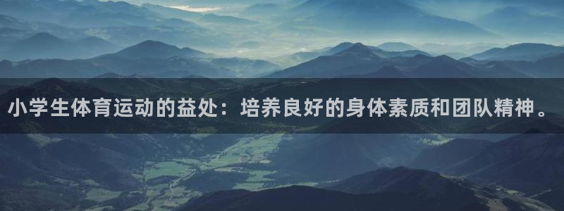 MK体育官网下载平台假的吗是真的吗吗：小学生体育运动的益处：